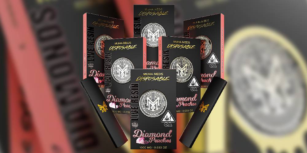 DIAMOND PEACHES _ HYBRID 1000MG THC